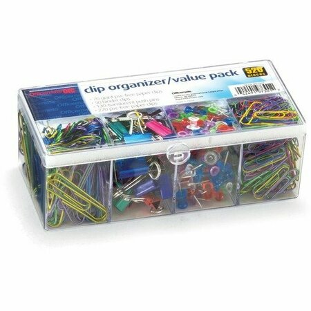 OFFICEMATE INTERNATNL CLIPS, ORGANIZER, ASSORTED OIC97301